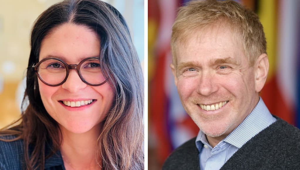 Anastasia Pavlenko och Aleh Cherp